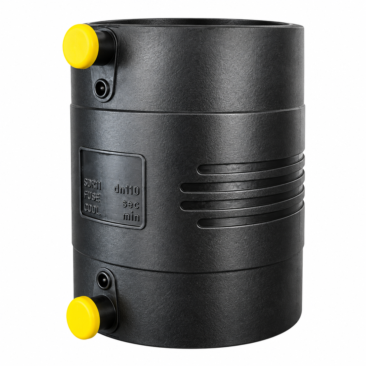 PE100 HDPE electrofusion coupler for PE pipe connection