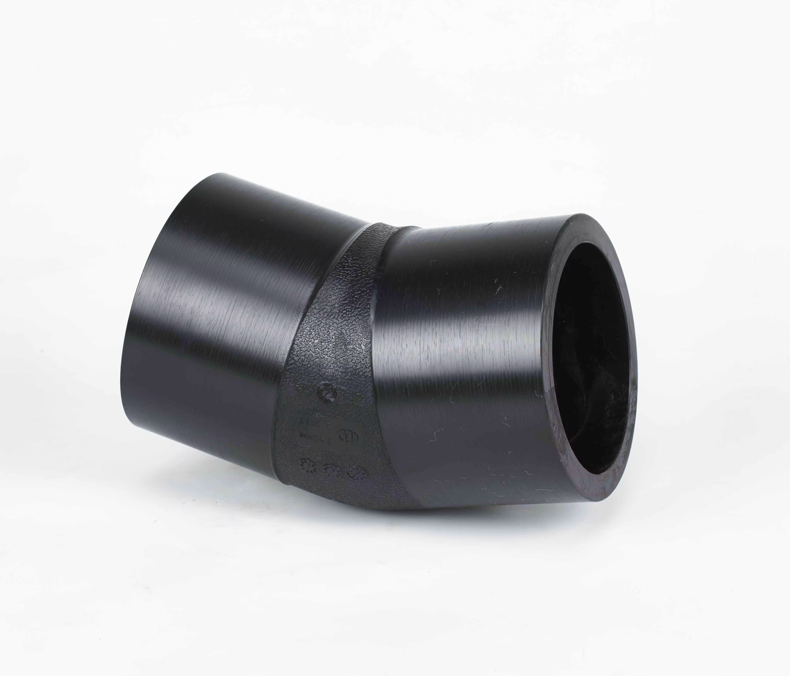 HDPE butt fusion 22.5 degree elbow