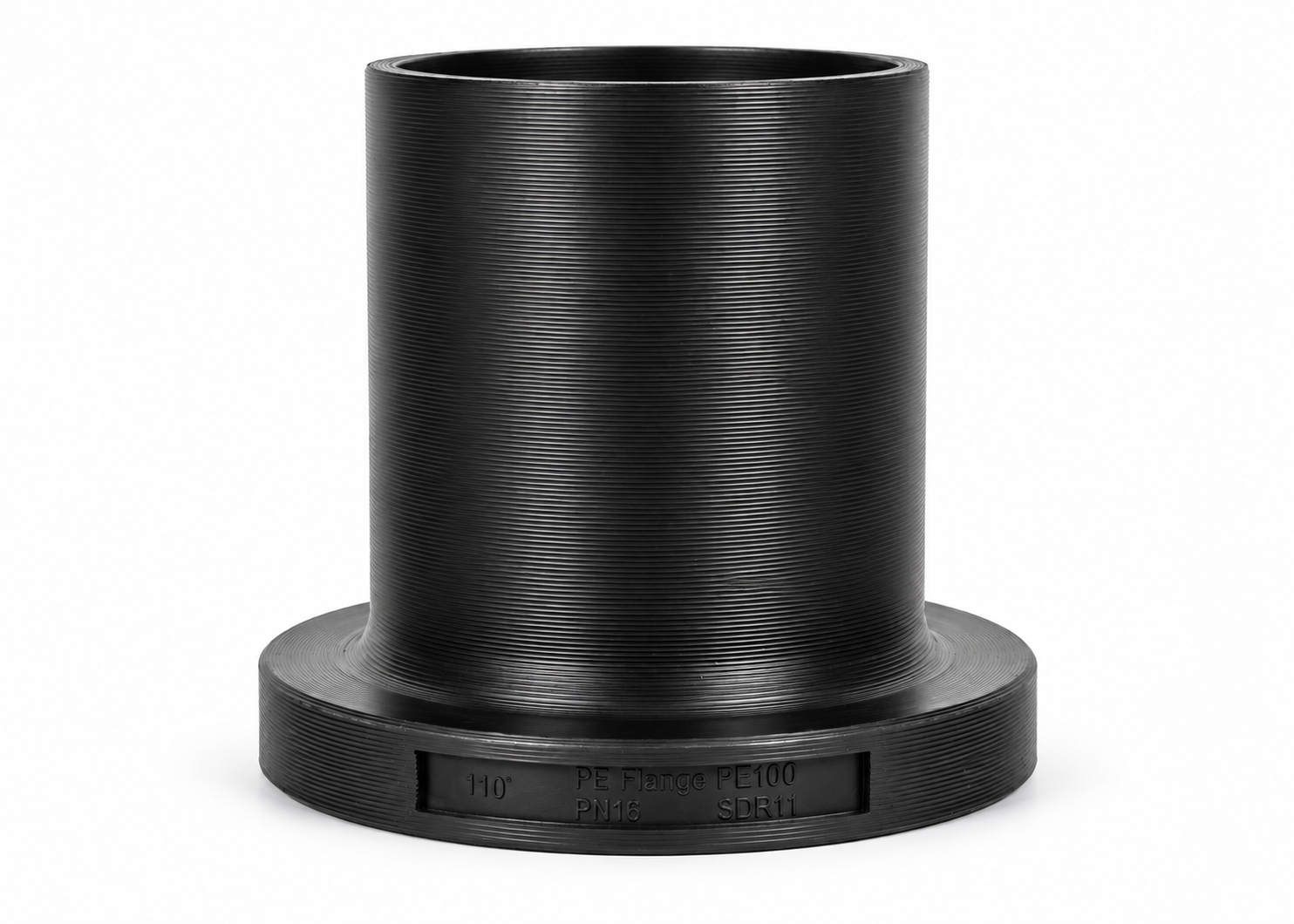 HDPE butt fusion long spigot stub end