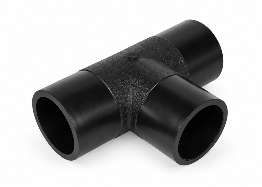 HDPE butt fusion equal tee