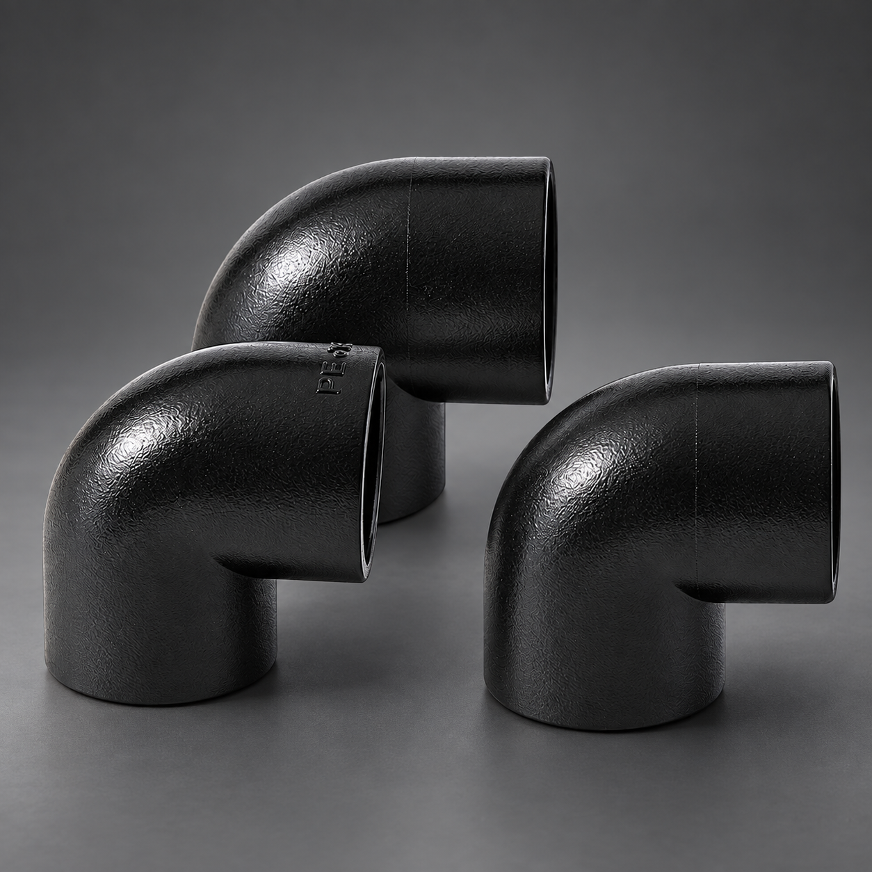 HDPE socket fusion 90 degree elbow