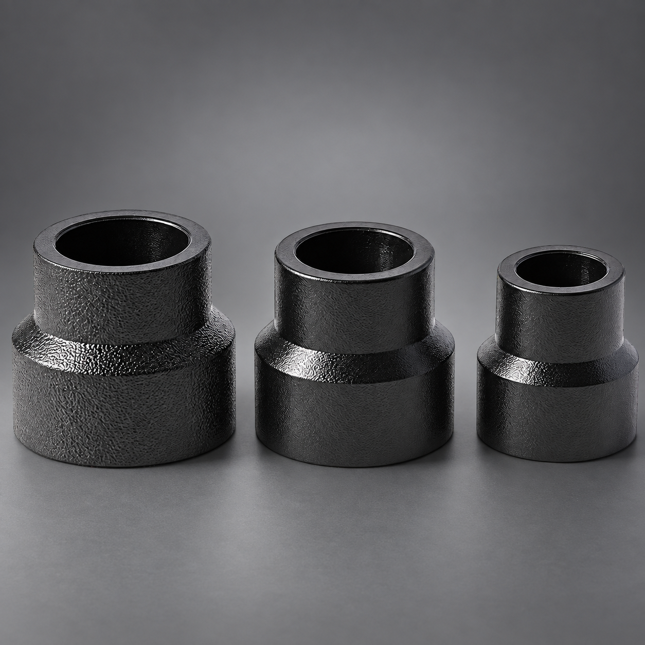 HDPE socket fusion reducing coupler