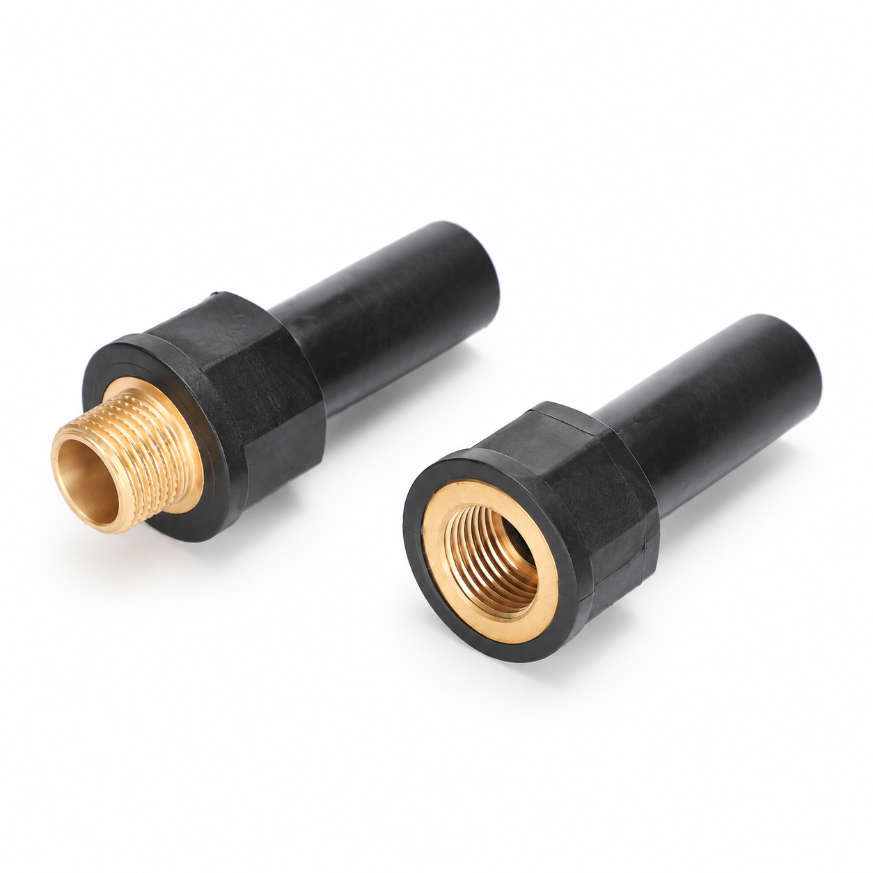 PE to Brass Transition Fitting