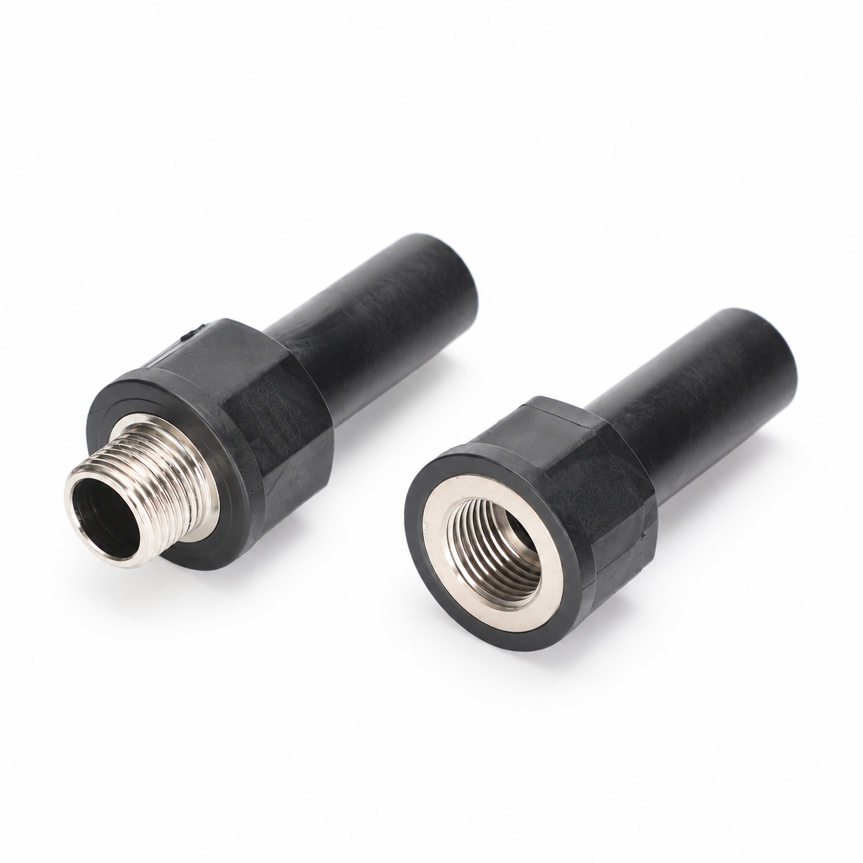 PE-to-Stainless Steel Transition Fitting