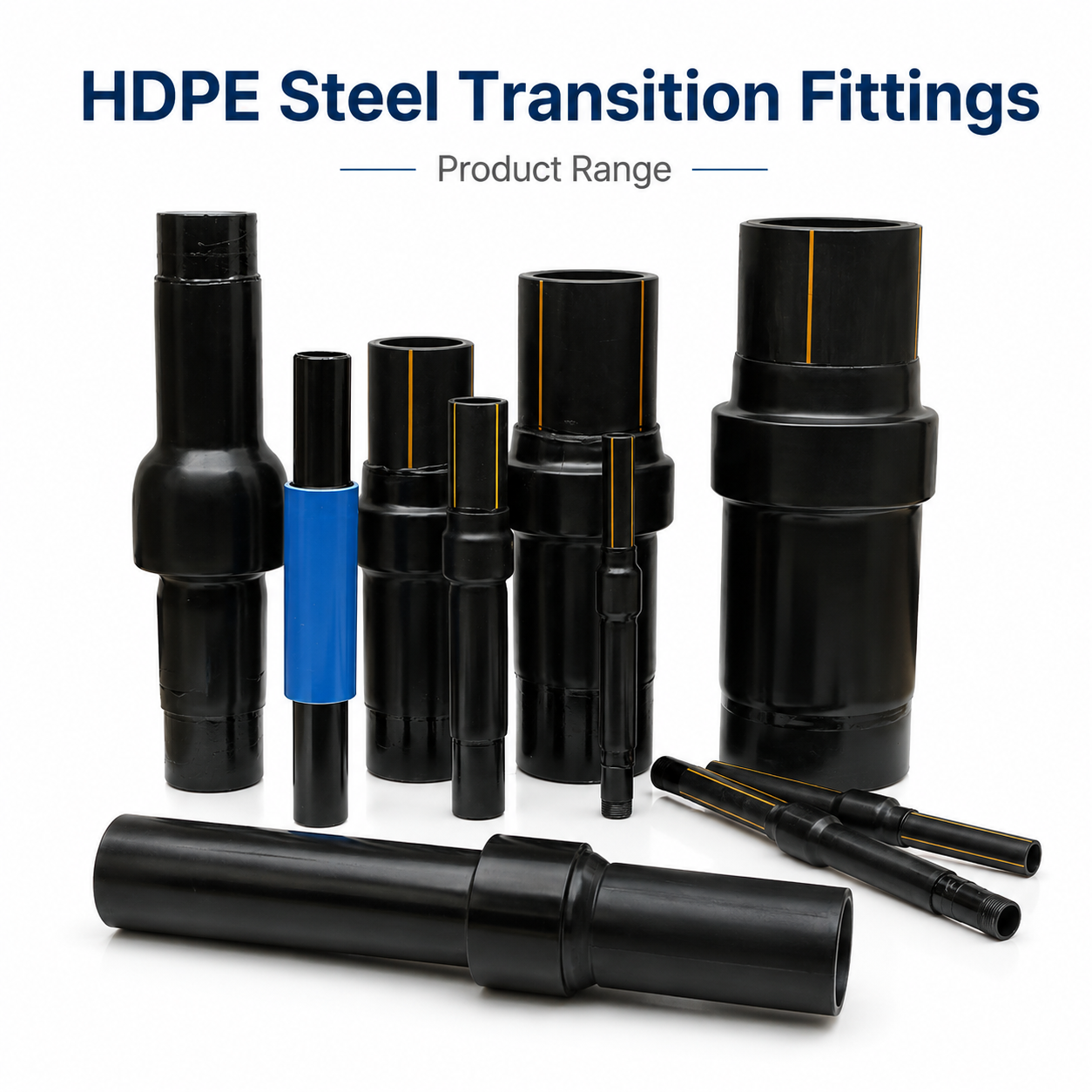 PE-to-Steel Transition Fitting for Gas product range