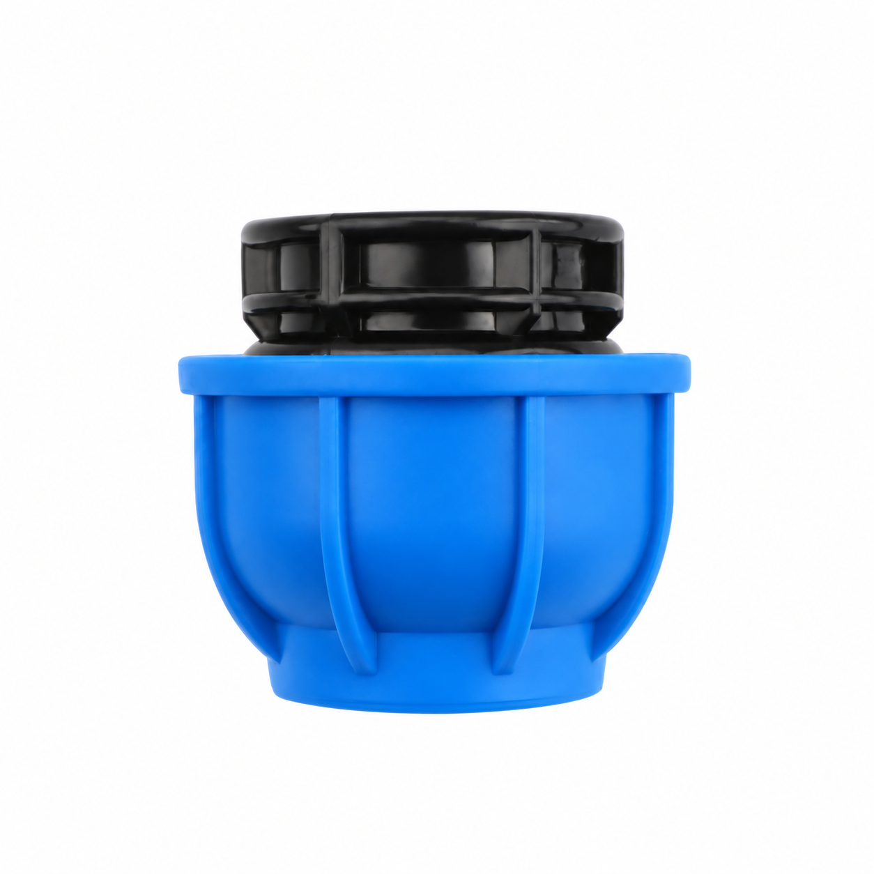 PP compression end cap