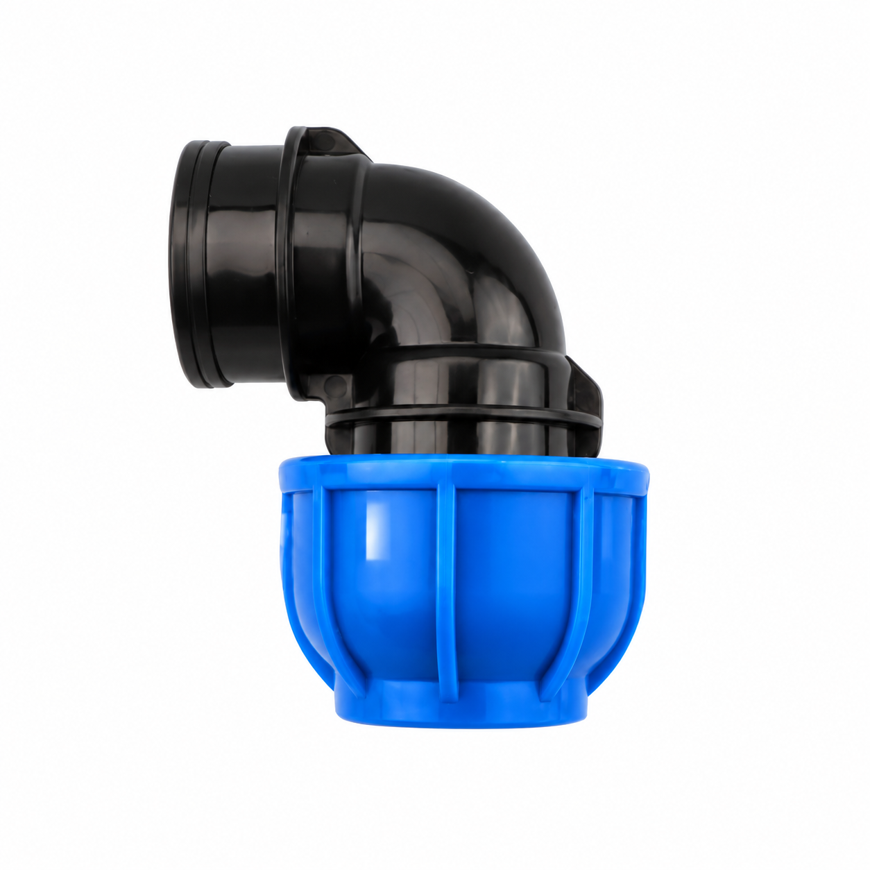 PP compression female threaded 90 degree elbow