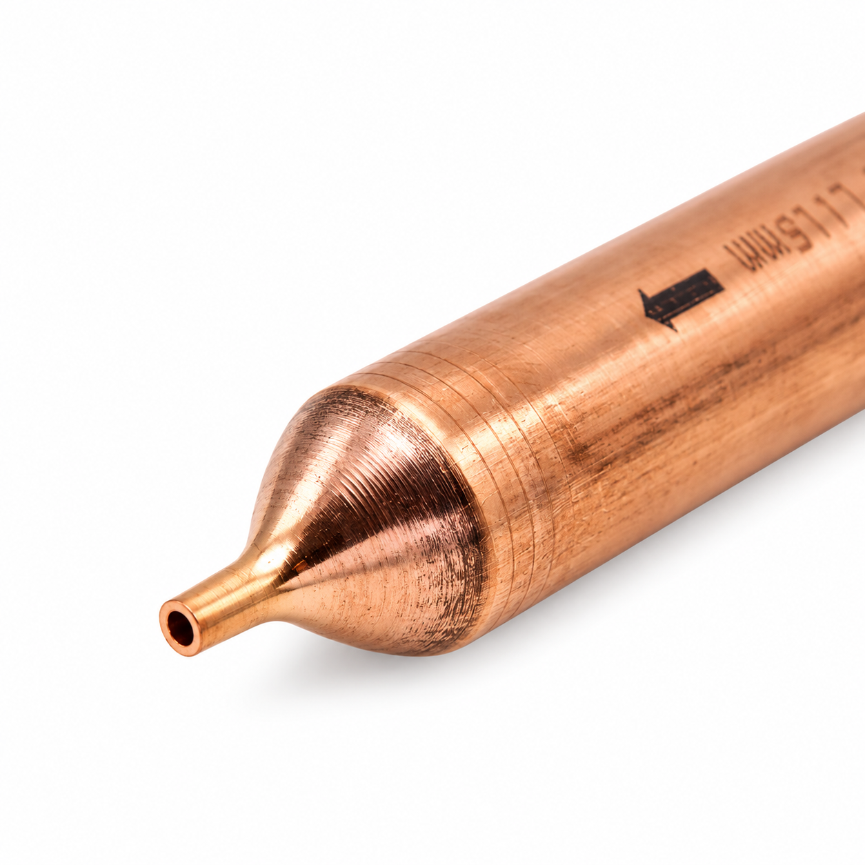 Single-Tube Filter Drier tube detail