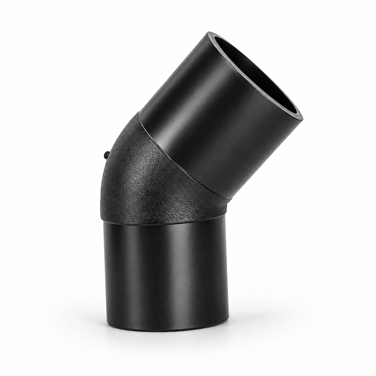 HDPE butt fusion 45 degree elbow