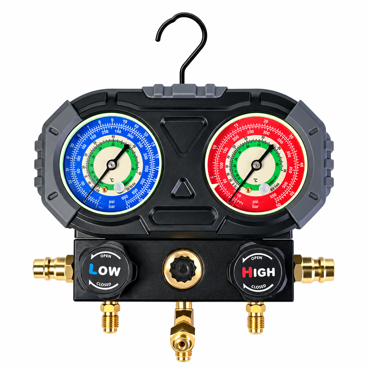 Aluminum Manifold Gauge Set – KY-LS2 Series