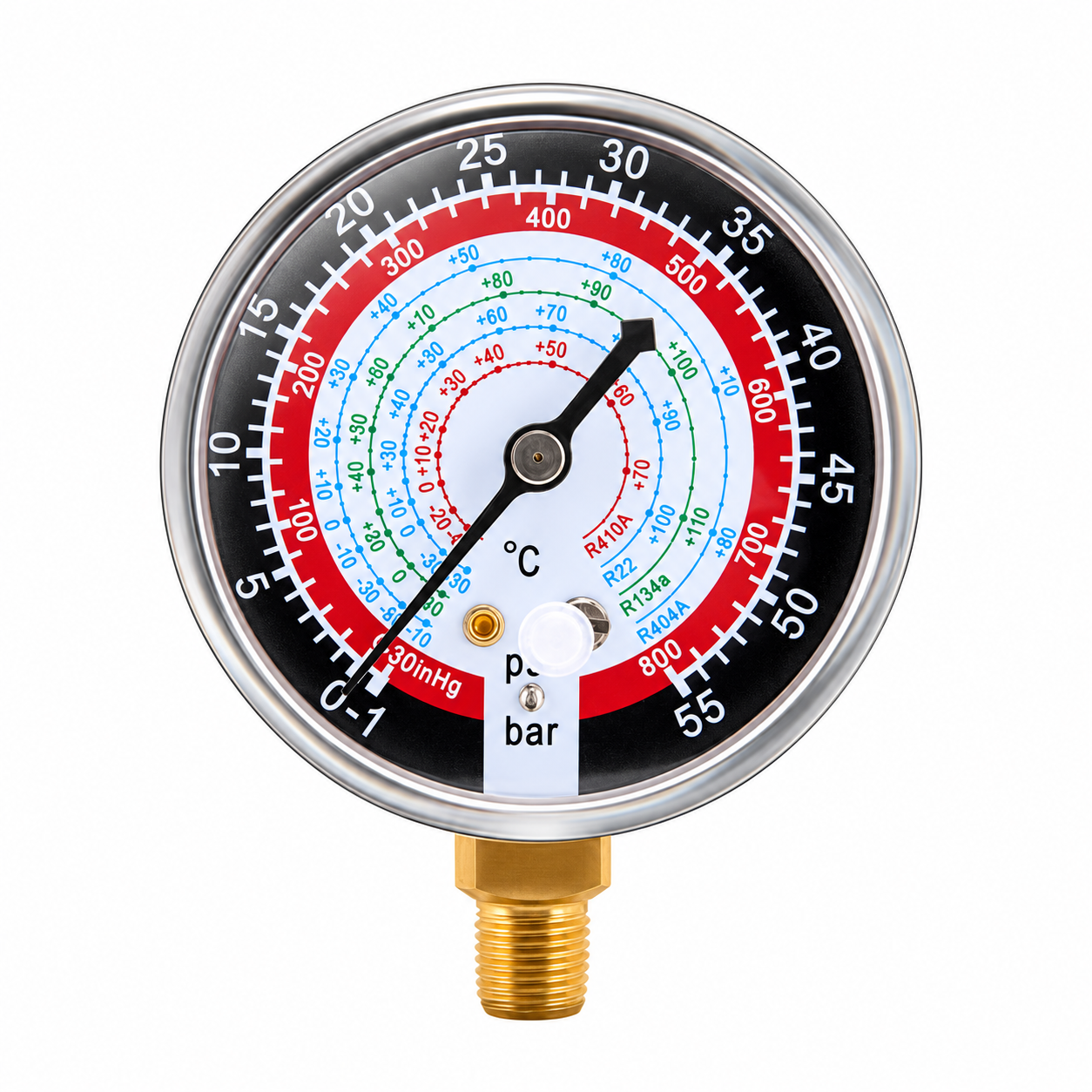 KY-PG-H high pressure gauge for refrigeration and air conditioning service