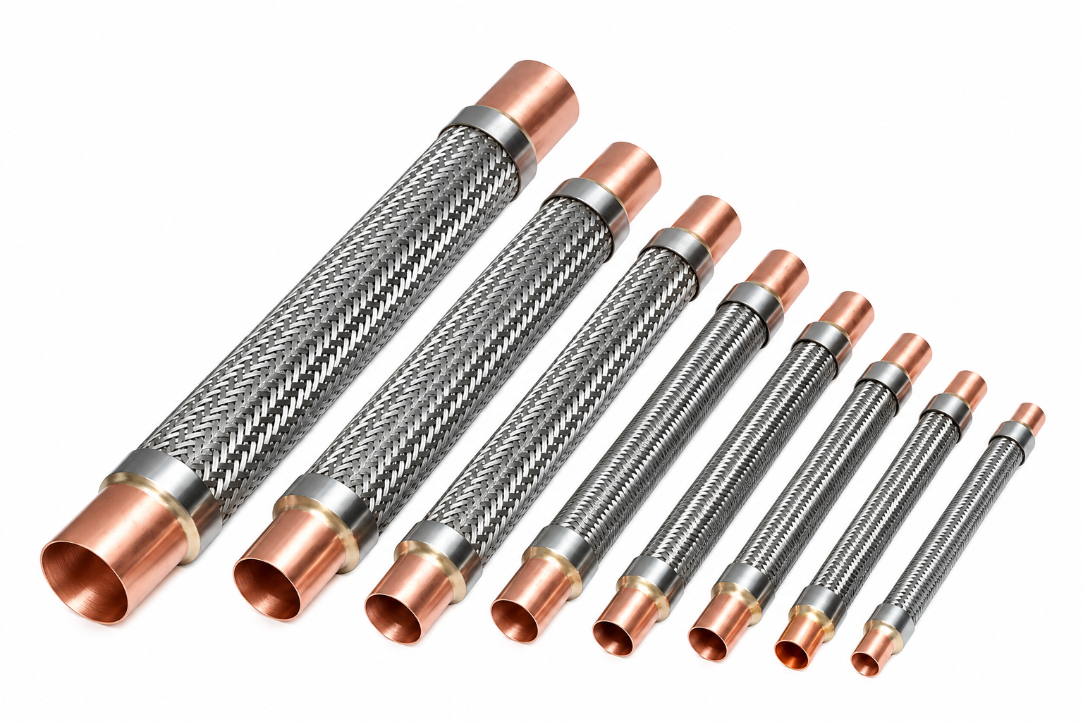 Refrigeration vibration absorbers in multiple sizes